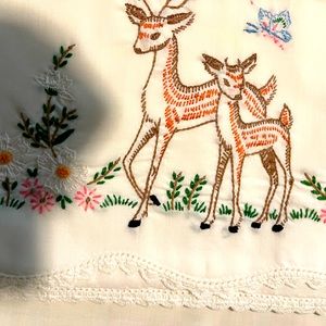 Custom embroidery and stitchery. Bambi at its best